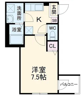 PRIME【3階】の間取り