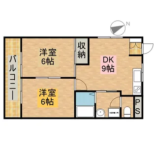 ドルフ佐鳴台【3階】の間取り