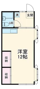 ホワイトハイム【1階】の間取り