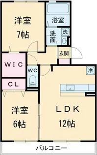 T・S buil Ⅲ【2階】の間取り