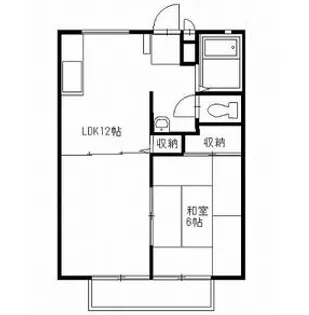 セキグチハイツ【2階】の間取り
