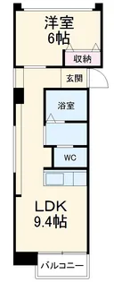 コート仲田【3階】の間取り