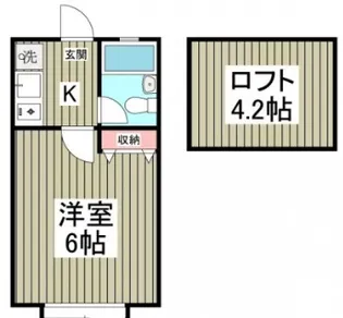 コーポヴィーナスⅠ【103号室】の間取り