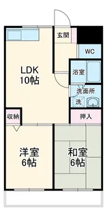 ミレニアム向台【3階】の間取り