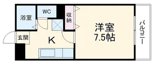 AZUR TORII【5階】の間取り