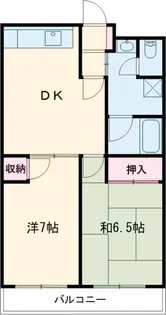 IWAI MANSION【2階】の間取り