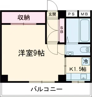 ドムスセピア【2階】の間取り