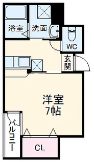 HIRO HOUSE【3階】の間取り