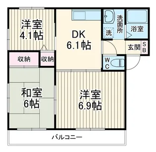 ディアス本郷【2階】の間取り