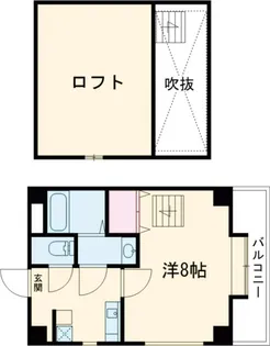 シャンボール中野【402号室】の間取り