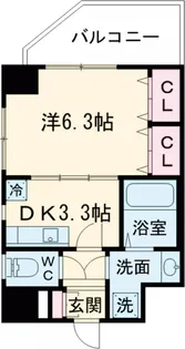シェル中野弥生町【5階】の間取り