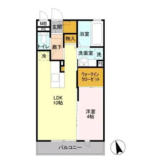 スターブル【2階】の間取り