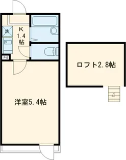 マーレ梅島【3階】の間取り