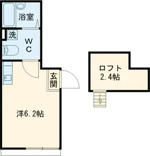 マーレ梅島【3階】の間取り