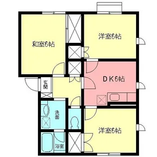 グレイス酒井【2階】の間取り
