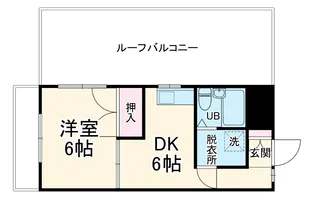ピエモンテハイツ【5階】の間取り