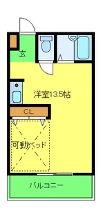 藤原ビル【4階】の間取り