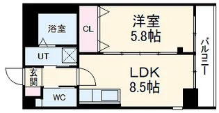 Casa Lucia【10階】の間取り