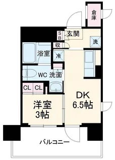 パークアクシス柏【5階】の間取り