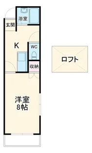 ドゥエルU【2階】の間取り