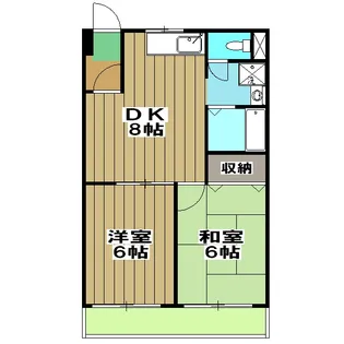 パトリード有栖1【3階】の間取り