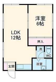 ジュネスハイム【201号室】の間取り