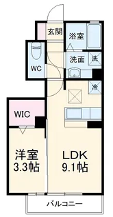 CERCATORE(チェルカトーレ)【1階】の間取り