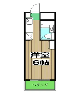 ライブカントリーエイト【202号室】の間取り