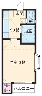 メゾンα(アルファ)【1階】の間取り