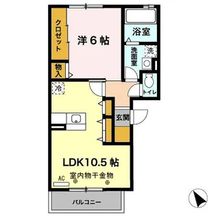 プリマベーラ【2階】の間取り