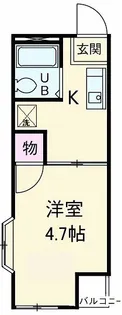 メゾン・ハヤシ【2階】の間取り