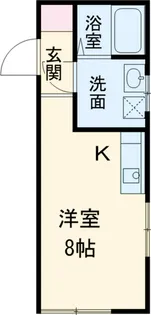 COCOFLAT王子【5階】の間取り