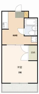 レジデンス曳馬Ⅱ【303号室】の間取り
