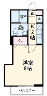 ベル・コッレ【3階】の間取り