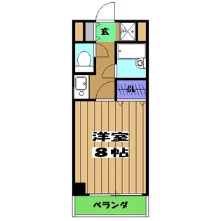 ヴェルデ桂【0303号室】の間取り