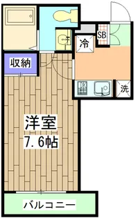 ソーシア西院【3階】の間取り