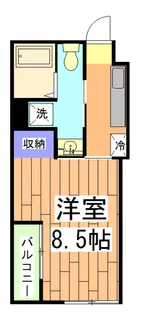 マルティ円町【2階】の間取り