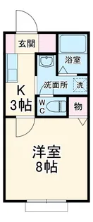 フレアコート【202号室】の間取り