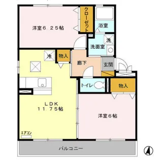 大黒屋 八【1階】の間取り