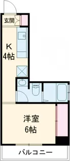 ROOMサンセットタウン【3階】の間取り