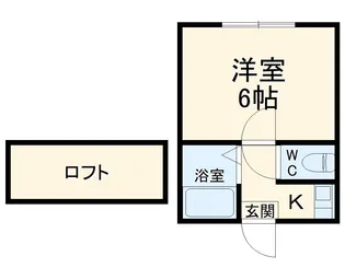 ミキハウスⅢ【102号室】の間取り