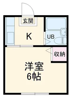 オクトハウス【2階】の間取り
