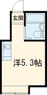 パークハイツ祖師谷【203号室】の間取り