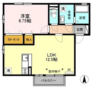 フォーシーズン G【2階】の間取り