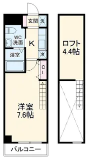 インディア・グース【3階】の間取り