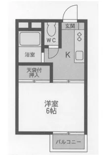 コーポ高崎【302号室】の間取り