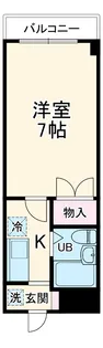 シティ松波【3階】の間取り