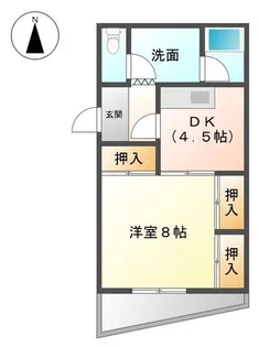 ファインシティ【3階】の間取り