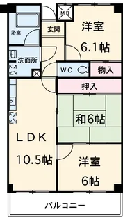 プルミエール【5階】の間取り