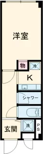 APARTMENT KYODO SETAGAYAⅡ【202号室】の間取り